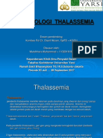 Presentasi Thalassemia