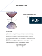 Hiperboloide de 2 Hojas