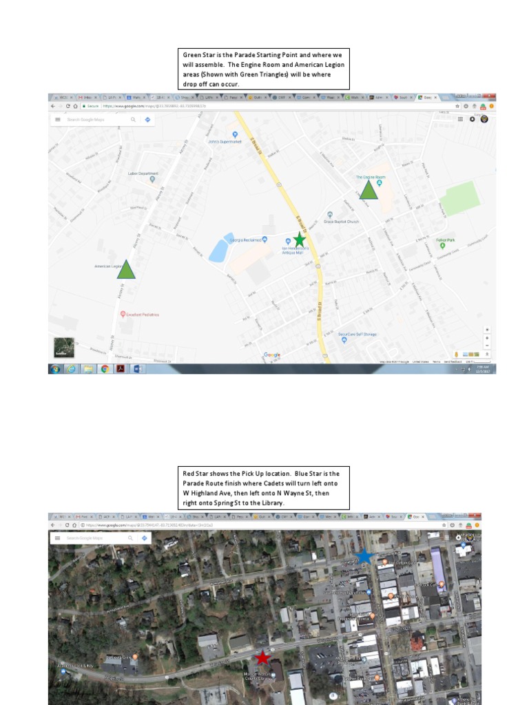 Parade Route and Assembly Details | PDF