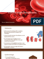 Esferocitosis Hereditaria.