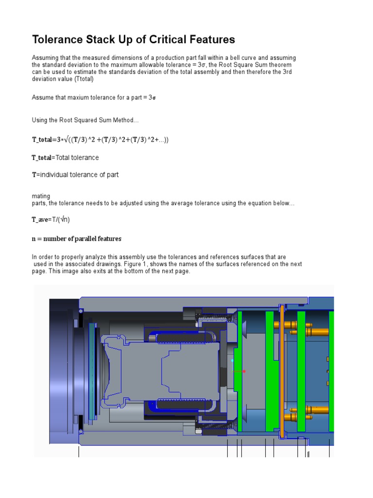 Dimension Stack-Up Sheet | PDF | Science & Mathematics