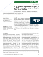 ARS1-MYB Factor & Salt Stress Response in Tomato - Campos, Plant Biotech J 2015 