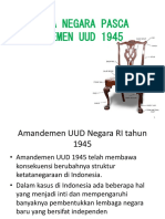 Lembaga Negara Pasca Amandemen Uud 1945