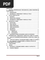 monografia de la obra el tungsteno
