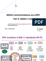 60Ghz Communications LDPC Part 2: 60Ghz (11ad) : André Bourdoux (Circuits and Systems For Ict - Imec)