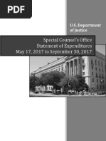 Special Counsel Expenditure