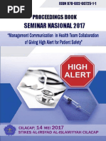 Download Proceeding Management Communication in Health Team Collaboration of Giving High Alert for Patient Safety by Muhammad Munirruzzaman SN366388503 doc pdf
