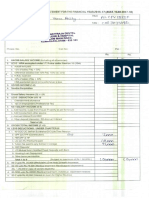 Tax Calculation Sheet