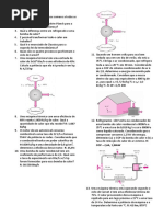 Lista Termodinâmica 1