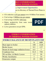 Energy Conservation in Thermal Power Station: Efficiency Improvement Opportunities