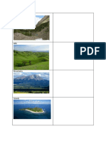 landform chart