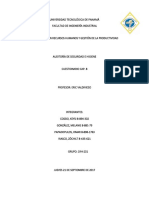 Cuestionario AUDITORIA DE SEGURIDAD