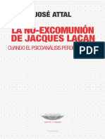 La No-Excomunión de Jacques Lacan - José Attal PDF