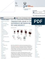 Transistors_ What is the Difference Between BJT, FET and MOSFET_ - West Florida Components