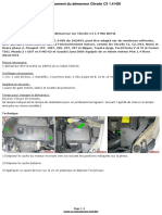 Electricite Auto Demarreur Citroen c3 1 4l Hdi p1 158