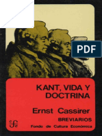 Cassirer Ernst - Kant Vida Y Doctrina.pdf