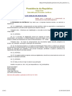 Lei 12682 Elaboração e o Arquivamento de Documentos Em Meios Eletromaggneticos