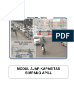 Modul Ajar Simpang Metode PKJI 2014