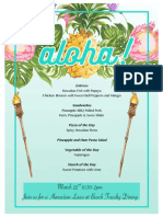 Flyer Luau