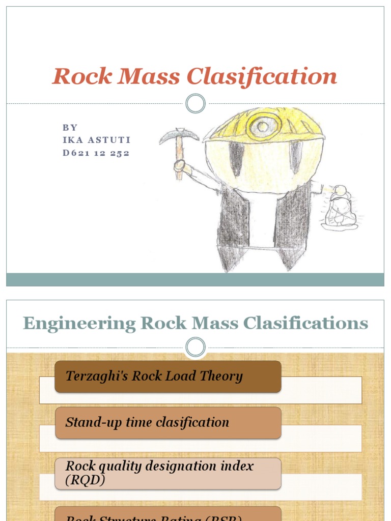 Rock Mass Classification and RSR Analysis | PDF | Structural Geology ...