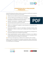 10 características de la evaluación formativa