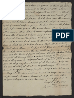 1811 Deposition of Joseph Wall