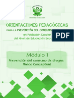 Prevencion de Consumo de Drogas Minedu