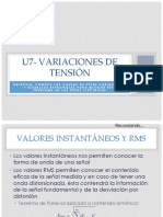 U7- Variaciones de Tension