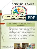 Promocion de La Salud Centros Laborales Saludables