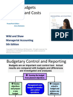 CHAPTER 08 Flixible Budgets and Standard Costs