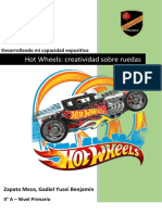 Hot Wheels creatividad niños