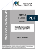 D MES23 2 v2 Modellazione Solida Appendice CATIA V5