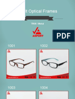 Adult Optical Frames: TR90 / Metal