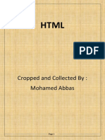 HTML Mohamed Abbas