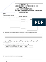 Fichas de Evaluación - 3º