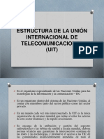 Estructura de La Uniòn Internaciona de Telecomunicaciones