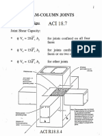 CME 400 - Beam Column Joints - Notes 1