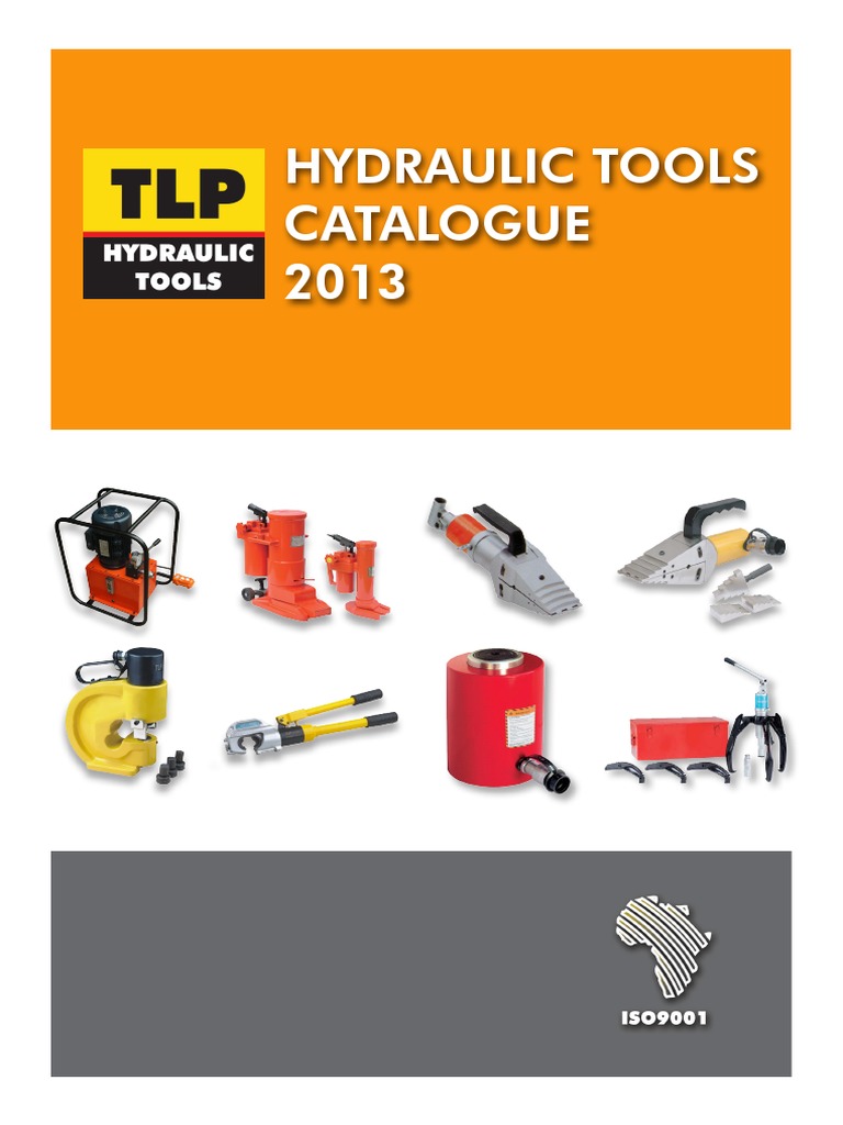 TLP Hydraulic Tools 2013 Catalogue A Comprehensive Guide to High