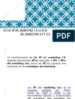 De Las 4P Del Marketing 1.0 A Las 4C Del Marketing 2.0 Y 3.0
