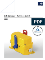 Belt Conveyor - Pull Rope Switch Hen: Kiepe 358