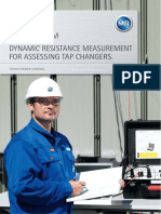 Tapscan DRM Dynamic Resistance Measurement For Assessing Tap Changers