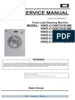 Service Manual (Hwd-C1200txve-U Ce0gd3e0d00)