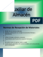 Auxiliar de Almacén