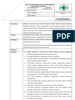 8.7.2.1 Sop Penilaian Kinerja Petugas Pemberi Pelayanan Klinis