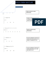 Programación comandos