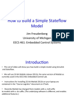 Stateflow Modelling