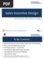 Oliva - Sales Incentive Design Best Practices