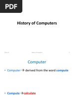 History of Computers