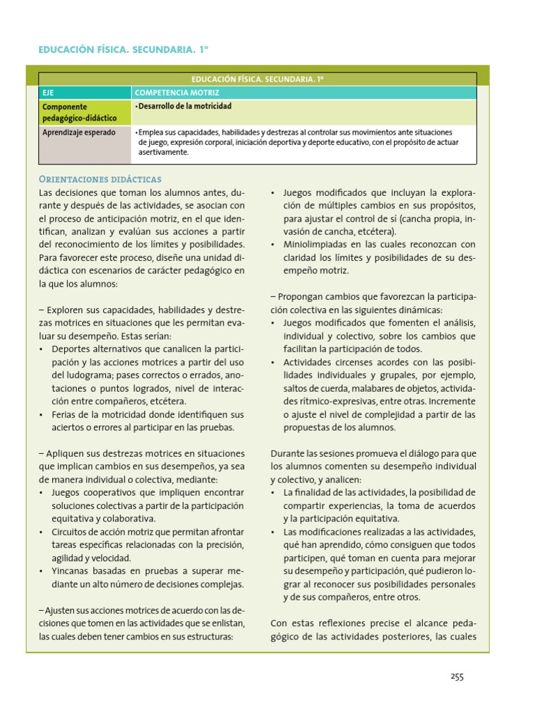 Orientaciones didácticas y sugerencias de evaluación 1