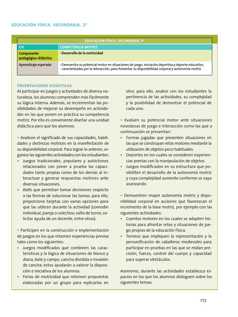 Orientaciones didácticas y sugerencias de evaluación 3